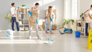 Airbnb turnover cleaning in Lancaster PA bedroom